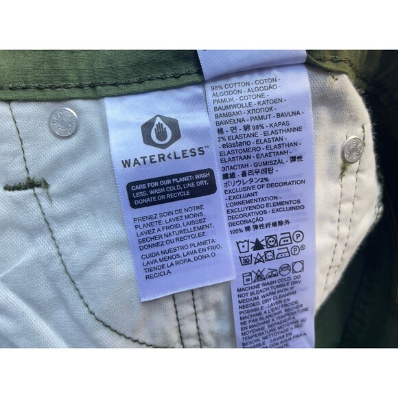 Levi’s Performance 511 Slim Stretch All Seasons Tech Green Pants Men’s W30 L30 - Picture 12 of 16